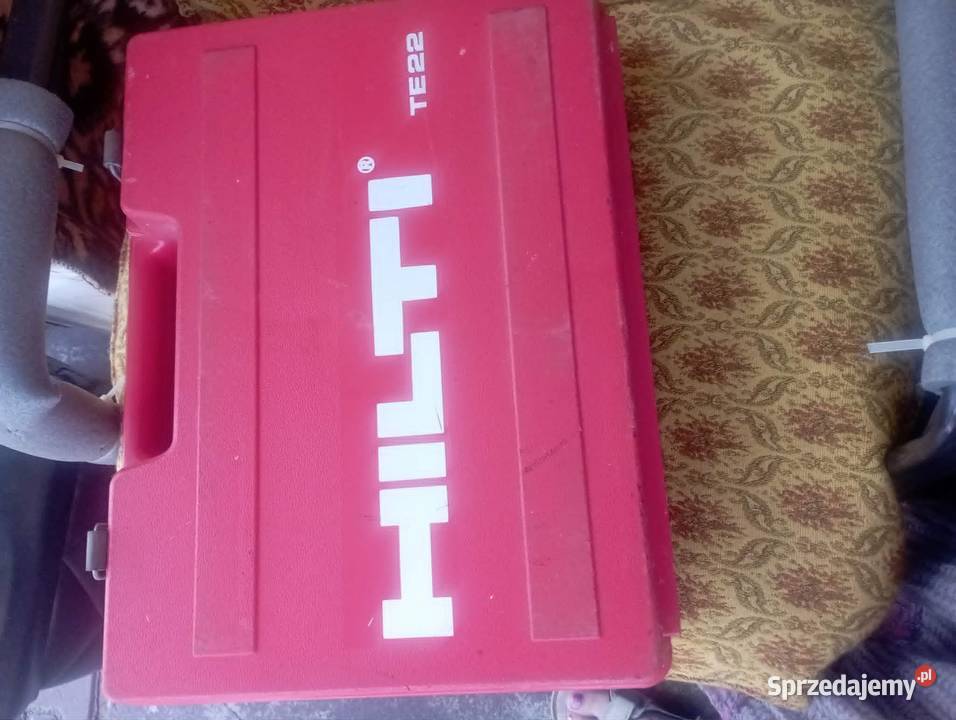 młot udarowoobrotowy Hilti TE 22 z oryginalną Zielonka sprzedam