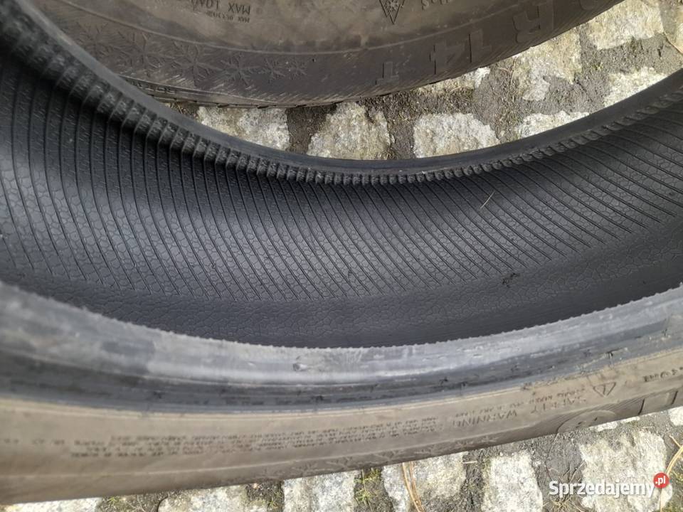 Opony zimowe do auta osobowego 18570R14 Bielany Wrocławskie sprzedam