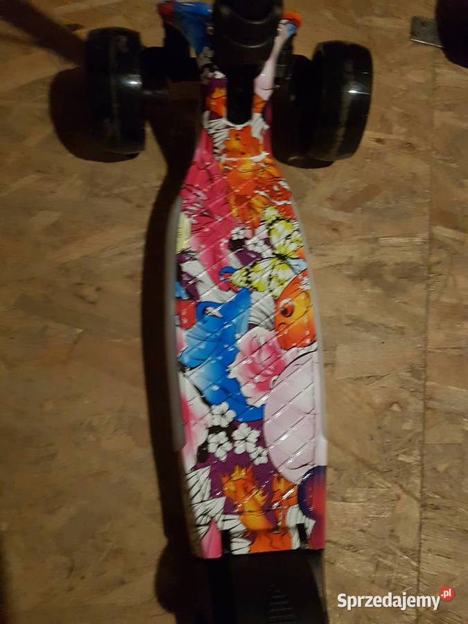 HULAJNOGA BALANSOWA CZTEROKOŁOWA KOŁA LED Głogowa