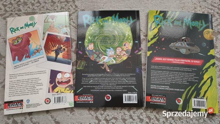 komiksy Ricky i Morty tomy 13 Warszawa sprzedam
