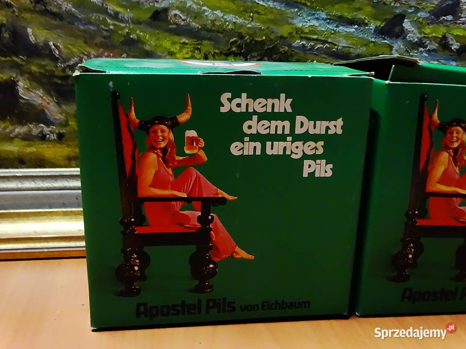 Zestaw 12 kufli do piwa Augustiner Bru Mnchen Biłgoraj