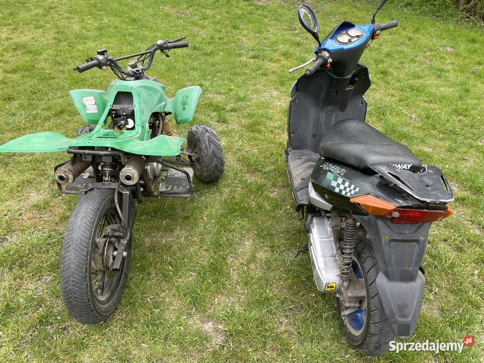 Quad 4t 125 i skuter 2t keeway matrix 50 warmińsko-mazurskie Rychliki