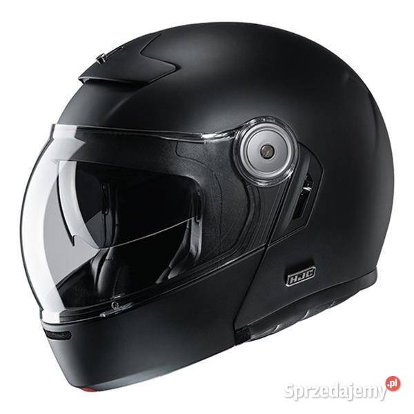 Szczękowy kask vintage HJC V90 Blenda Czarny