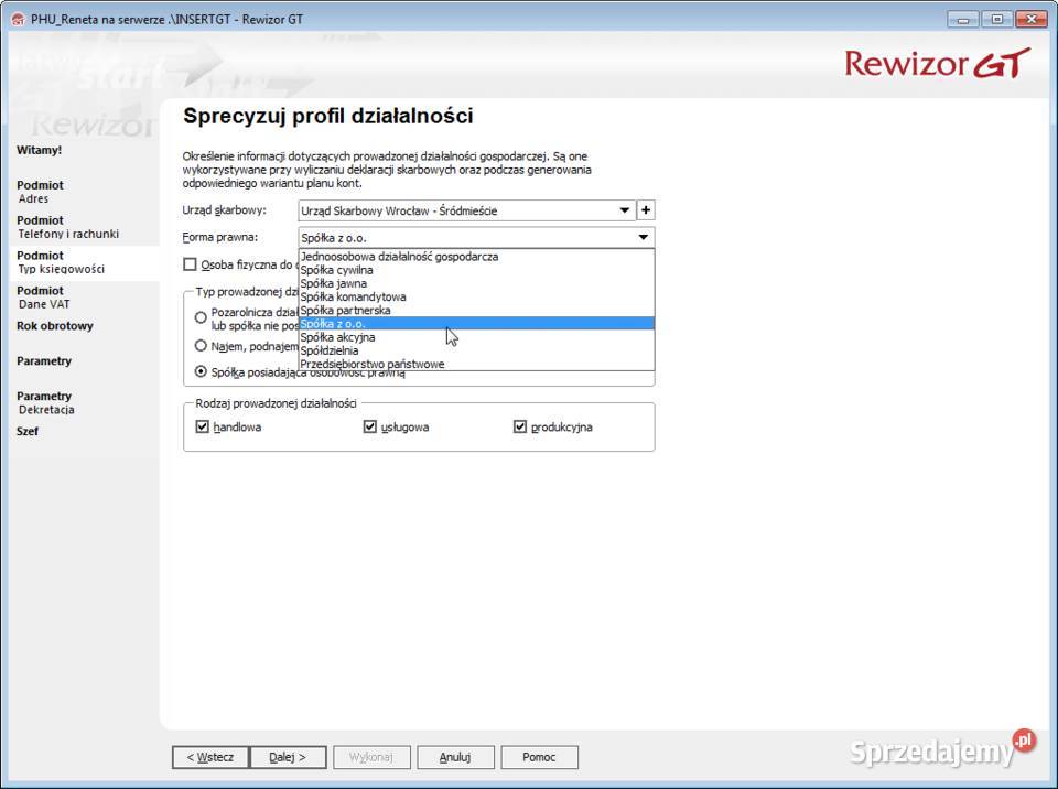 InsERT Rewizor GT system finansowoksięgowy 2012r. Gorzów Wielkopolski sprzedam