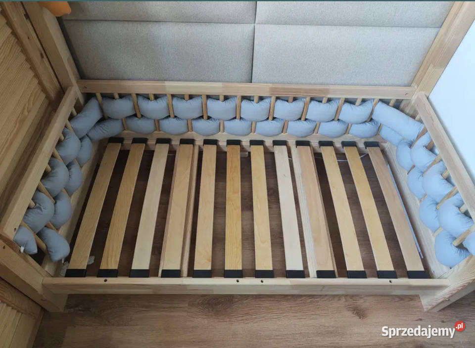 Łóżeczko Pioli Luletto 120x60 materac warkocze dolnośląskie Wałbrzych