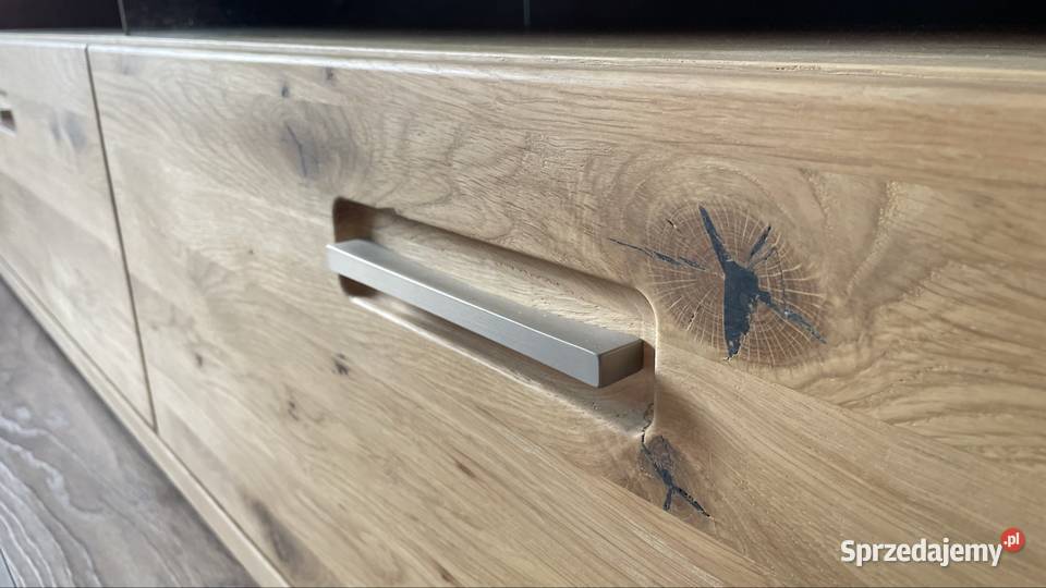 Szafka komoda RTV Dąb bianco 180 Bogatynia sprzedam