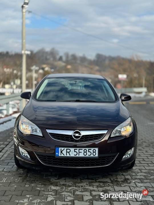 Opel Astra J 14 Turbo 140 Cosmo Zarejestrowany w Polsce Kraków