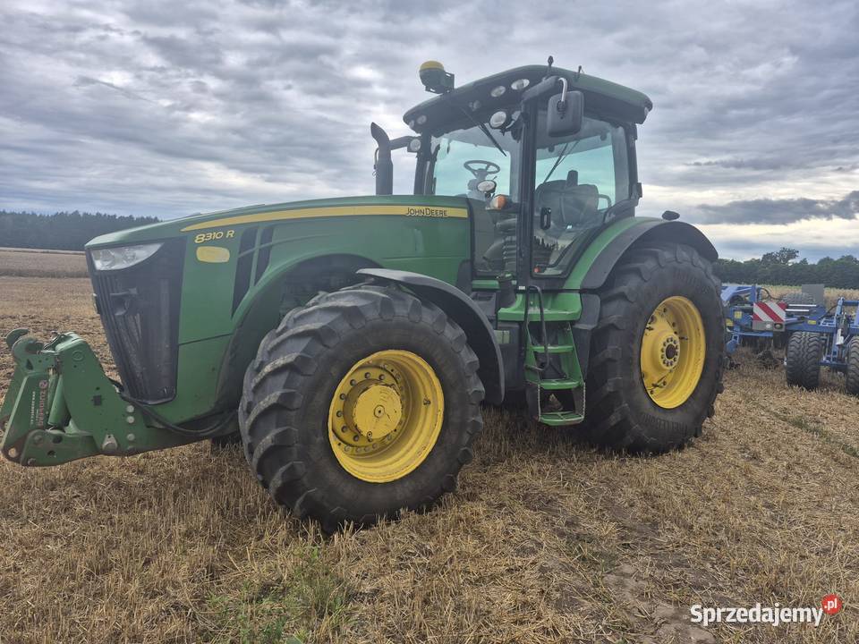 John Deere 8310 R tuz GPS pneumatyka dolnośląskie Bolesławiec