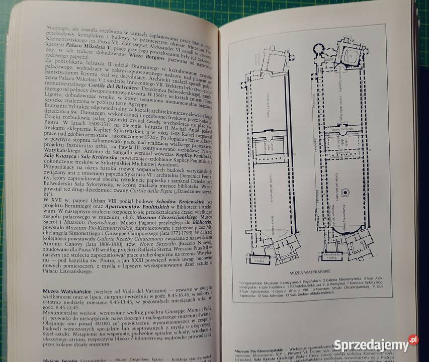 Rzym i Watykan przewodnik Bonechi