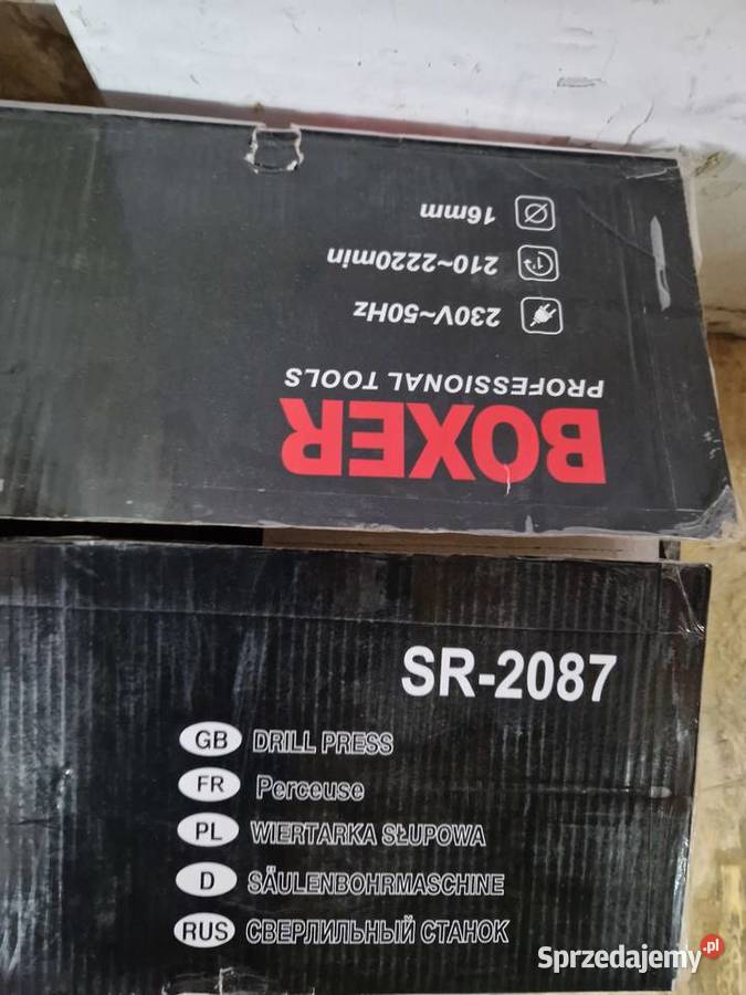 Wiertarka stołowa Boxer 3570 wat do16 mm na