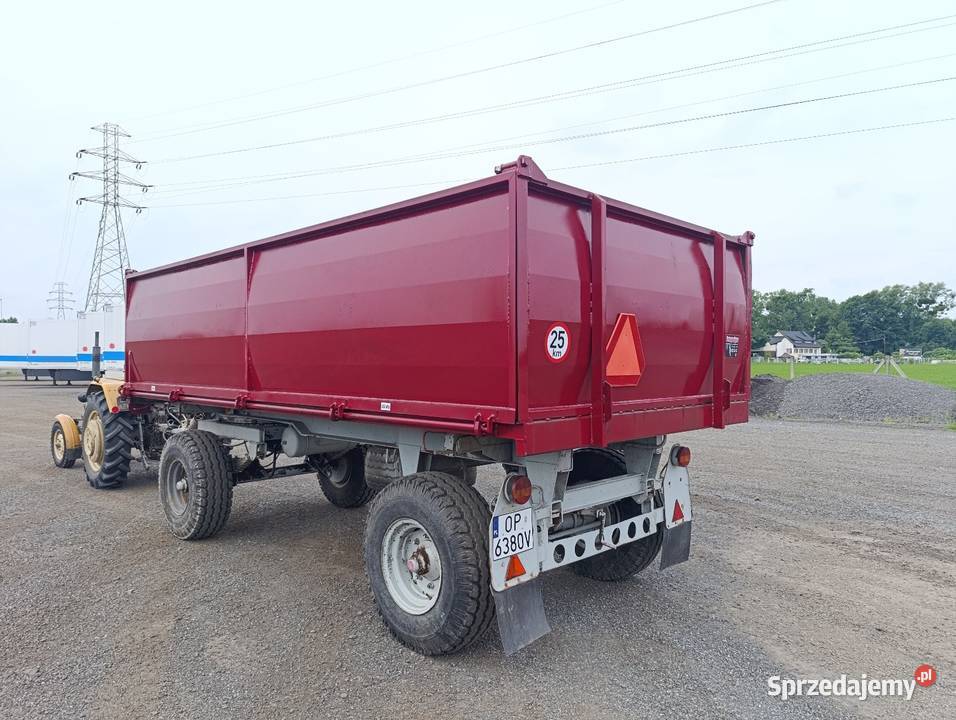 Przyczepa rolnicza czeska BSS Brandys IFA hl Opole