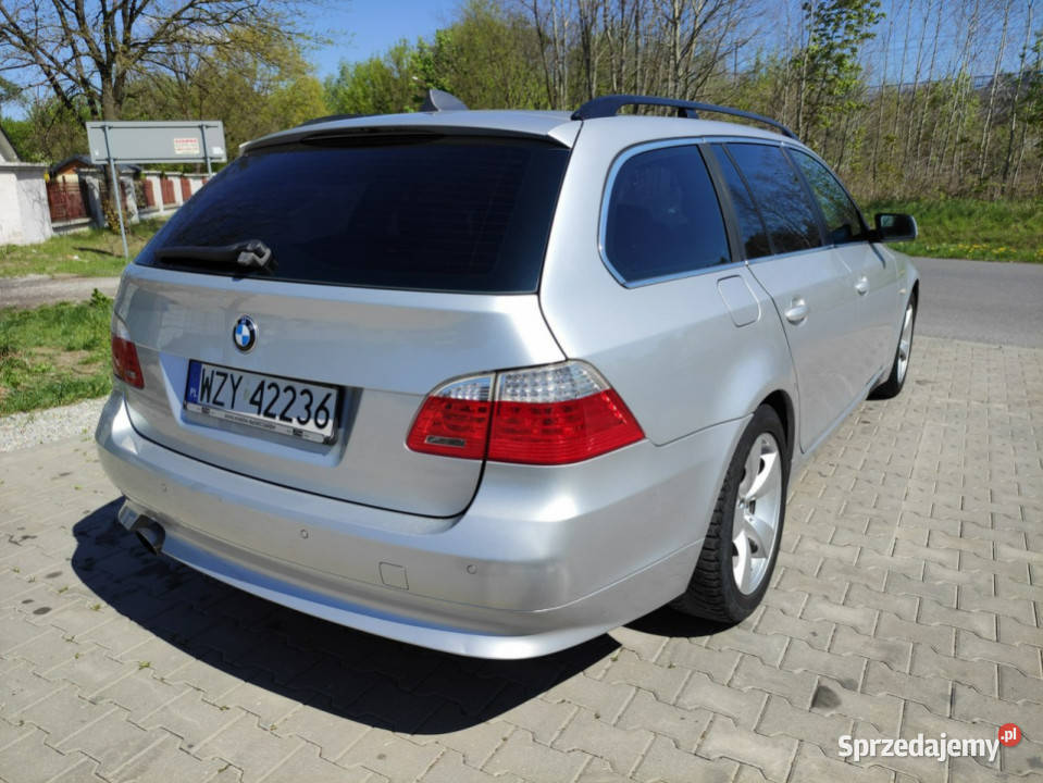 BMW 520 Wyjątkowo zadbana i wyposażona E60 nieuszkodzony Stare Budy