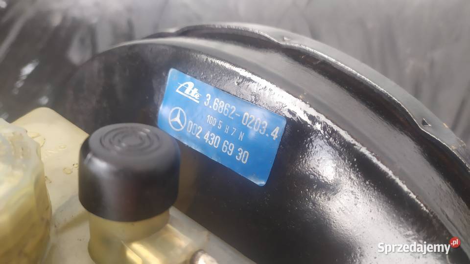 Mercedes W123 serwo pompa hamulcowa ATE osobowe Układ hamulcowy Łagiewniki