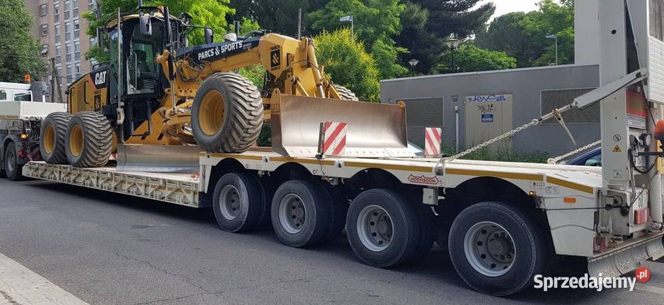 Transport równiarek i maszyn drogowych Kielce