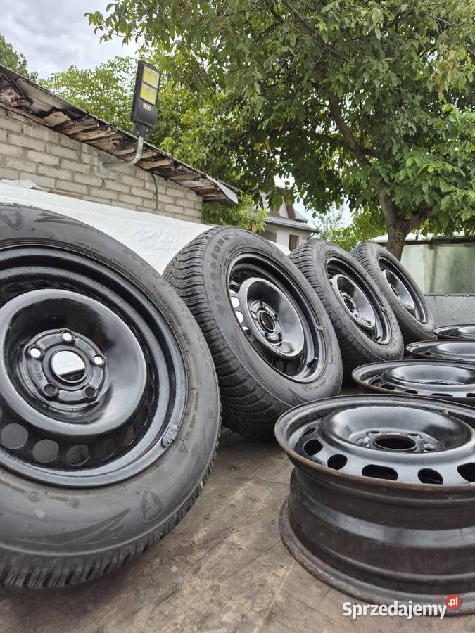 Koła felgi 5x112 I opony zimowe 20555 R16 2024r Opony i felgi Ryki