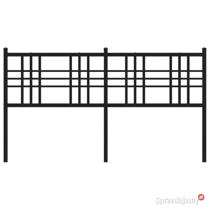 Metalowe wezgłowie czarne 160 WM376359 Warszawa sprzedam