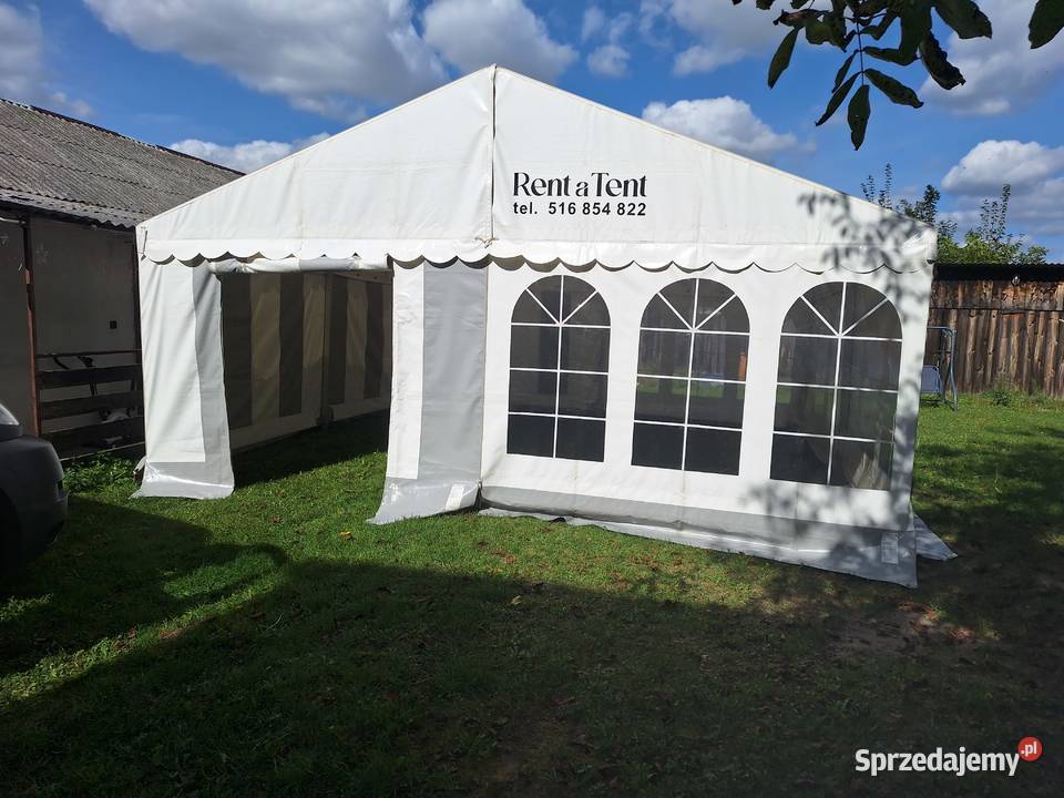 Namioty imprezowe wynajem kompleksowy