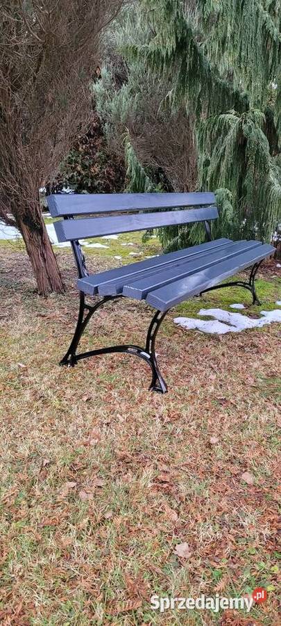 Ławka ogrodowa Królewska bez podłokietnika ogród małopolskie Biecz sprzedam