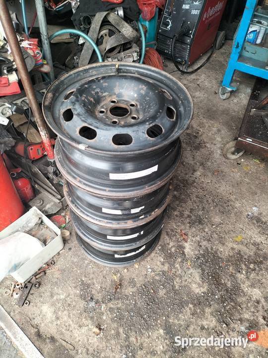 Felgi 4 VW Audi Skoda 15 5x100 et38 6J Układ napędowy Bolesławiec