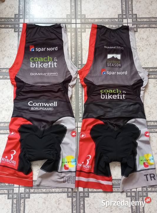 Castelli 2sztuki jednoczęściowy strój rowerowy sprzedam