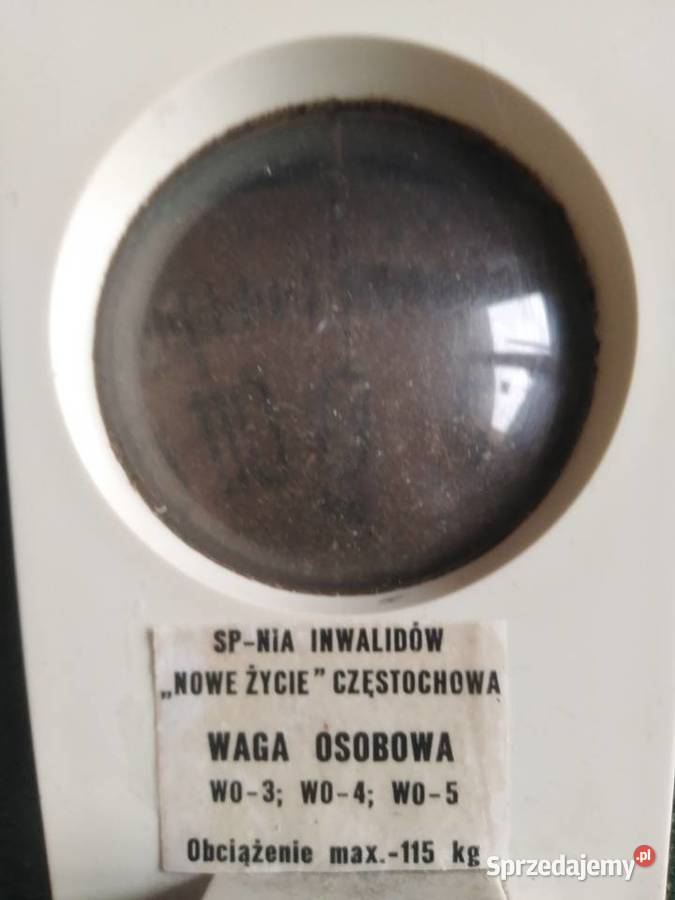 Waga Łazienkowa Osobowa PRL Pozostałe Wałbrzych