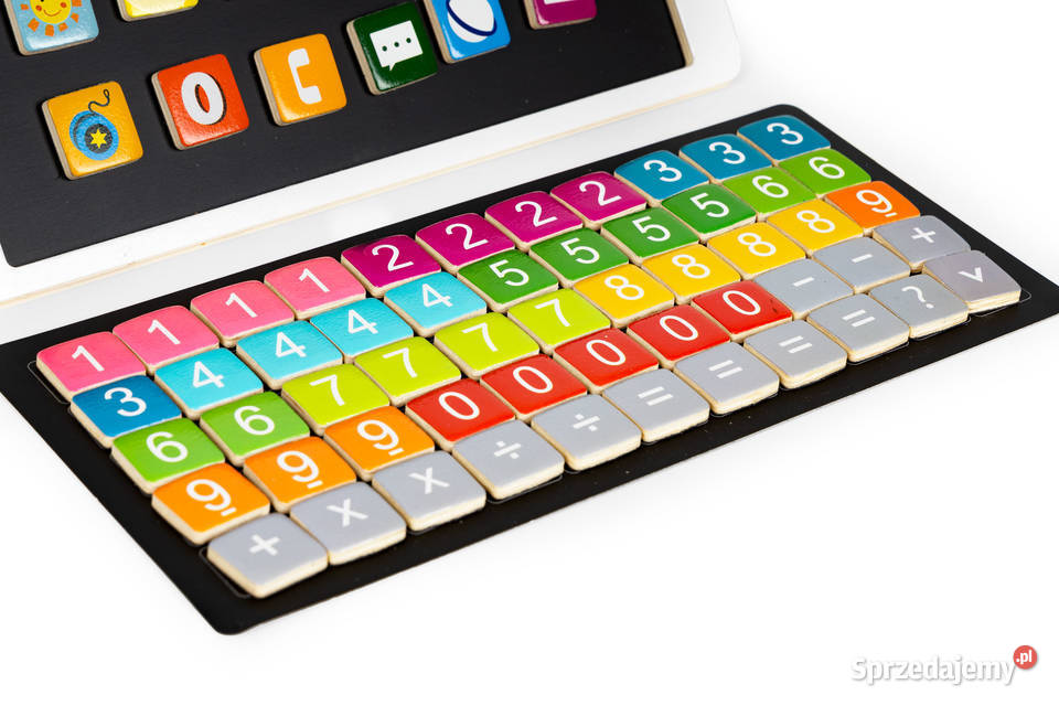 Drewniany tablet edukacyjny tablica magnetyczna Edukacyjne Smogorzów