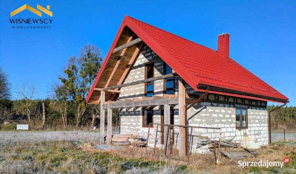 Dom mieszkalny w budowie 62 m2 w pobliżu j blacha pomorskie Laskowice