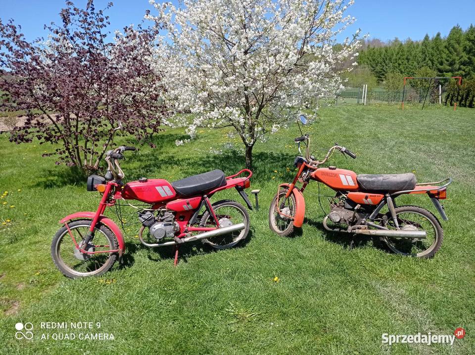 dwa motorowery delta 50cm3 Bachórz