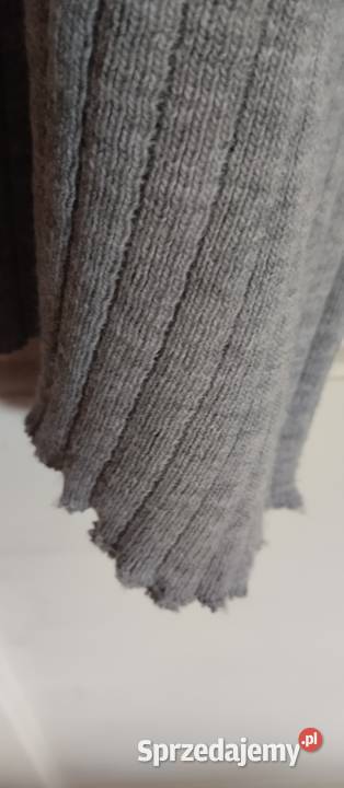 Spodnie damskie kolor popielaty Inny wzór