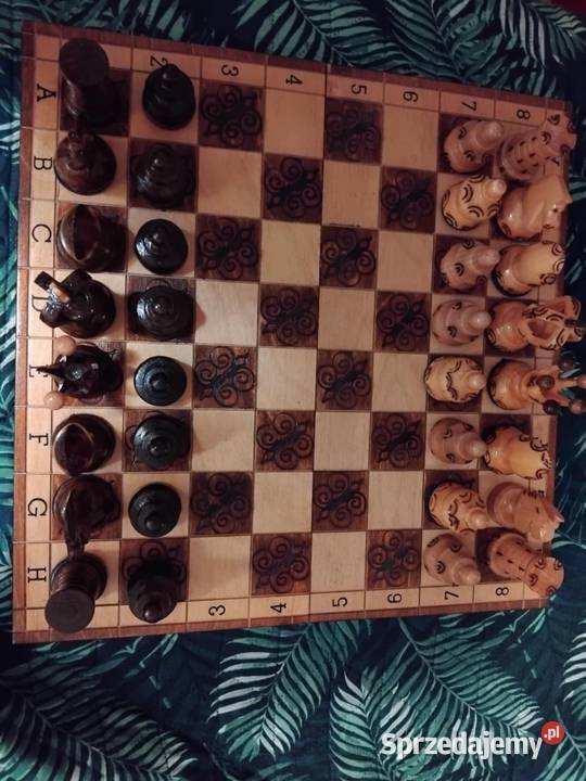 Szachy drewniane Kampinos A