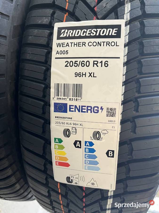 Nowe Opony Wielosezonowe Bridgestone Weather lubelskie Lublin