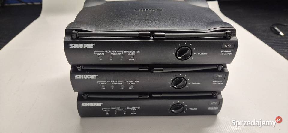 Odbiorniki i nadajniki shure bezprzewodowe mikrofony wielkopolskie Konin