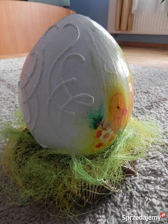 Jajka zdobione techniką decoupage Aleksandrów Kujawski