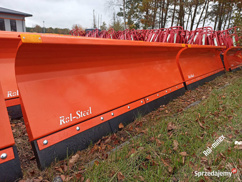 Pług do śniegu tura Euroramka Tuz wózka Maszyny rolnicze Radom