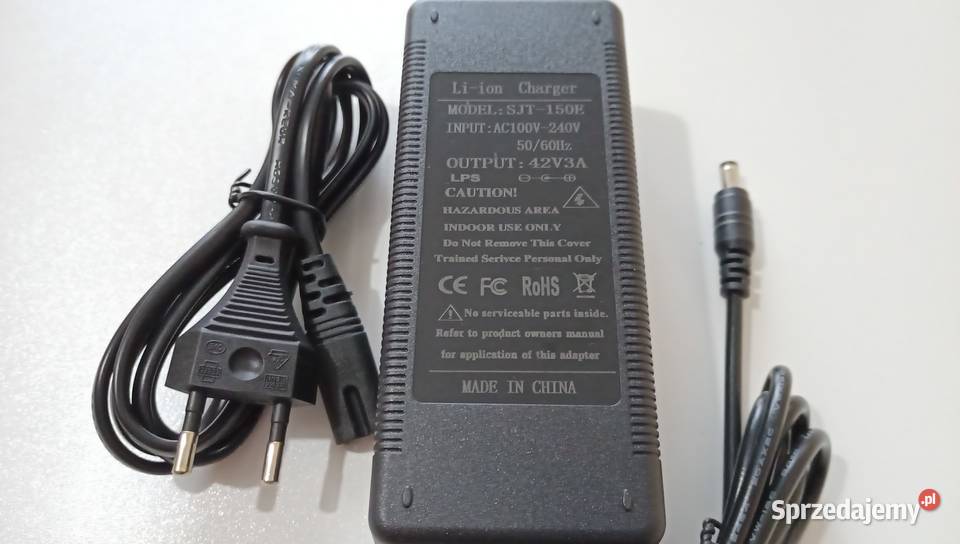 36v Ładowarka liion 42v 3A hulajnoga rower Warszawa