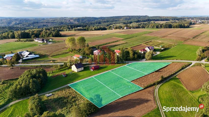 sprzedaży gruntu 1096m2 Broniszów