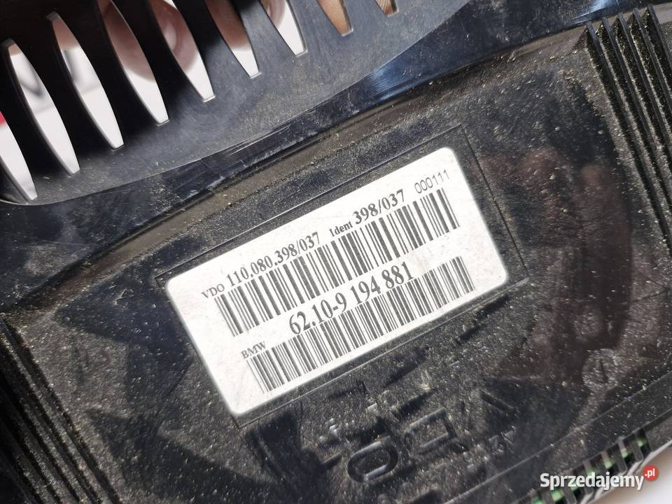 BMW E60 E61 LICZNIK ZEGARY EUROPA ORYGINAŁ