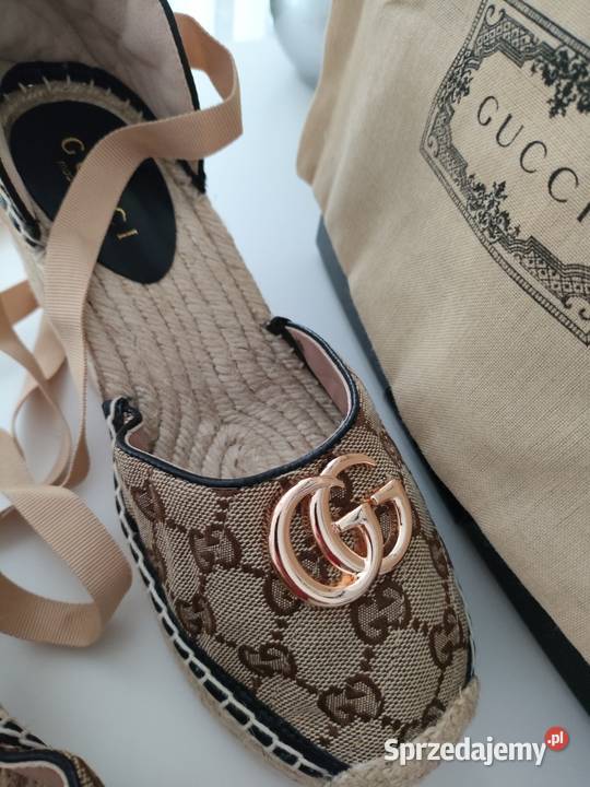 Gucci espadryle sandały koturny 39 Wrocław