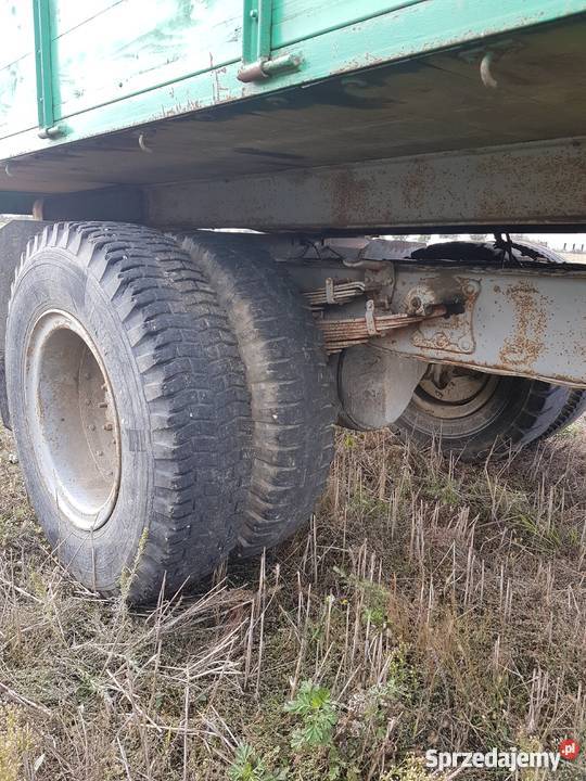 Przyczepa do zboża 8 ton z wywrotem na tył Mława