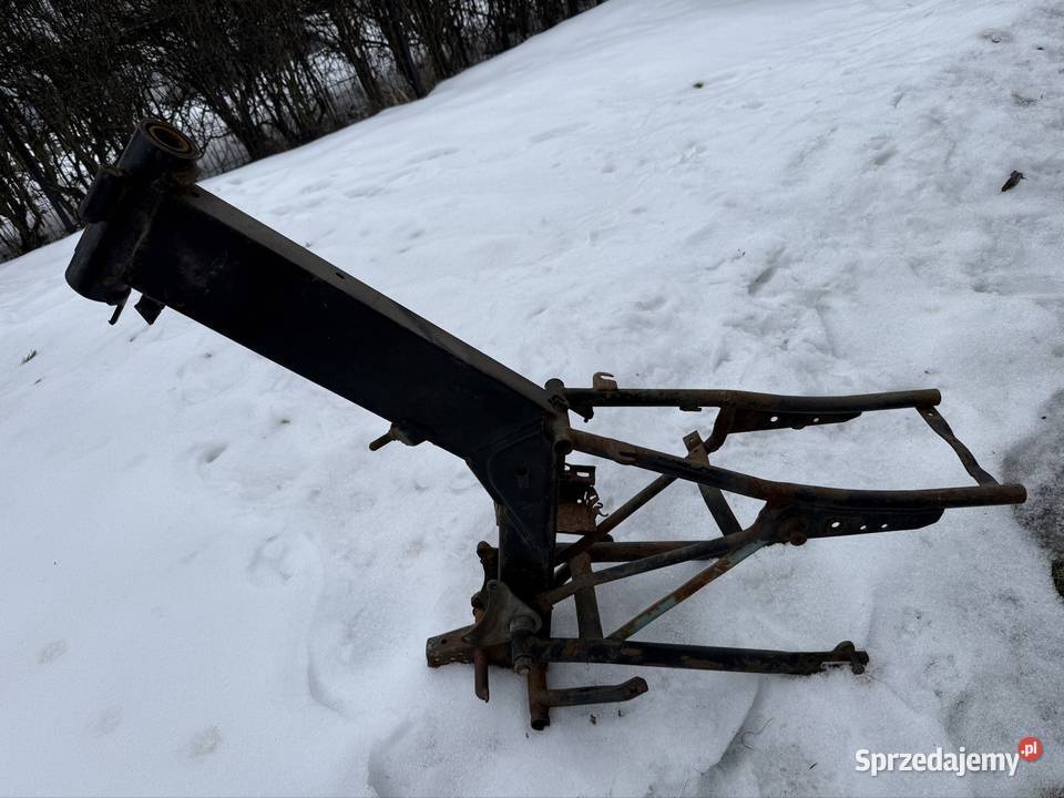 Rama MZ ETZ 251 plastikowy błotnik