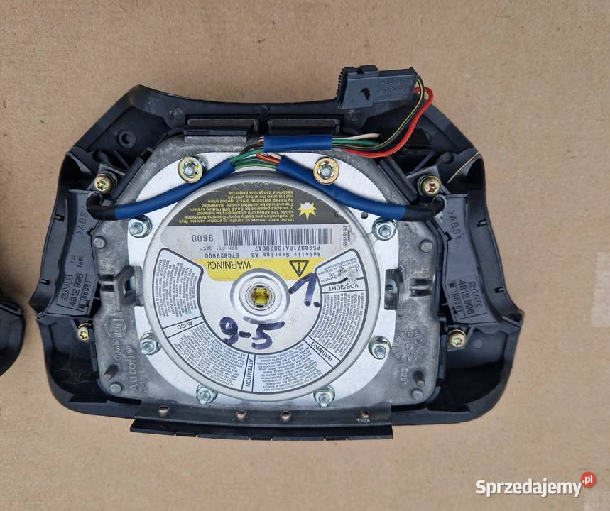 SAAB 93 95 poduszka powietrza airbag Poduszki powietrzne Bydgoszcz