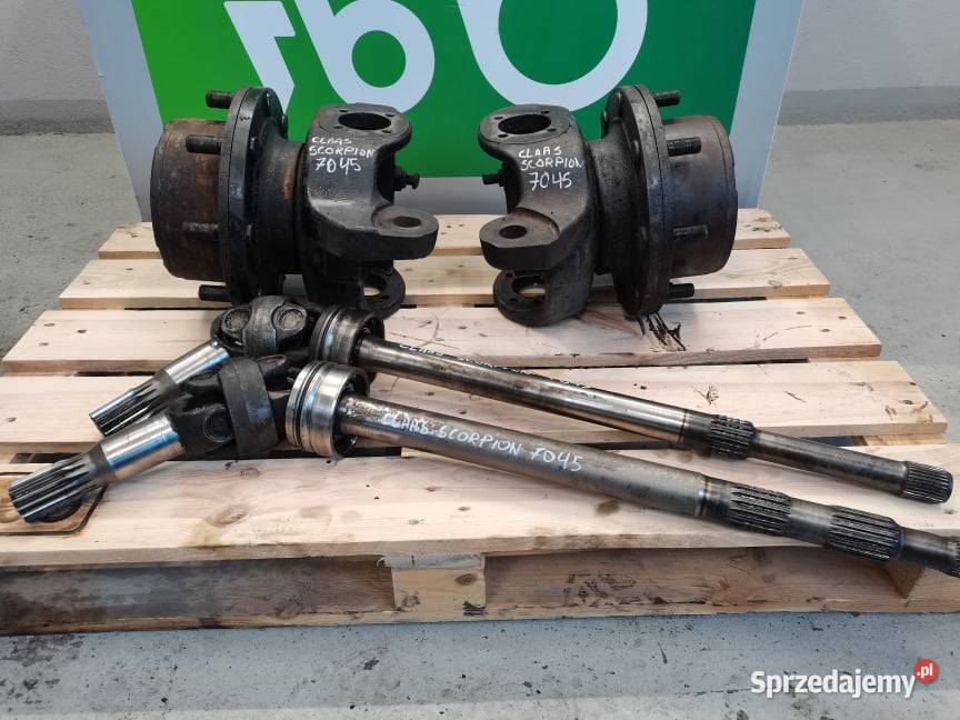 Claas Scorpion 9040 Zwolnica Zwrotnica Półoś wielkopolskie Wilkowo