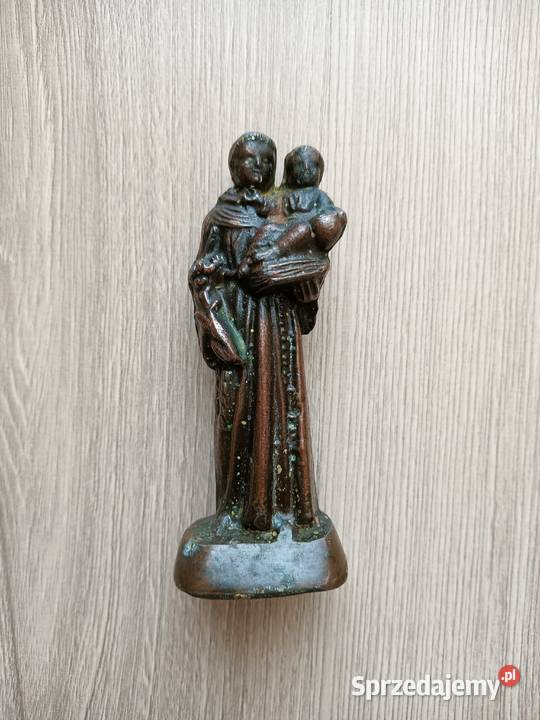 Figurka św Antoni z Padwy z Dzieciątkiem Jezus Kraków