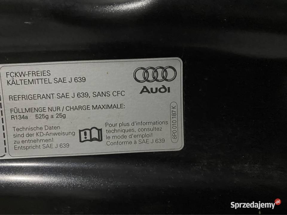 Maska Audi A3 lift 20082012
