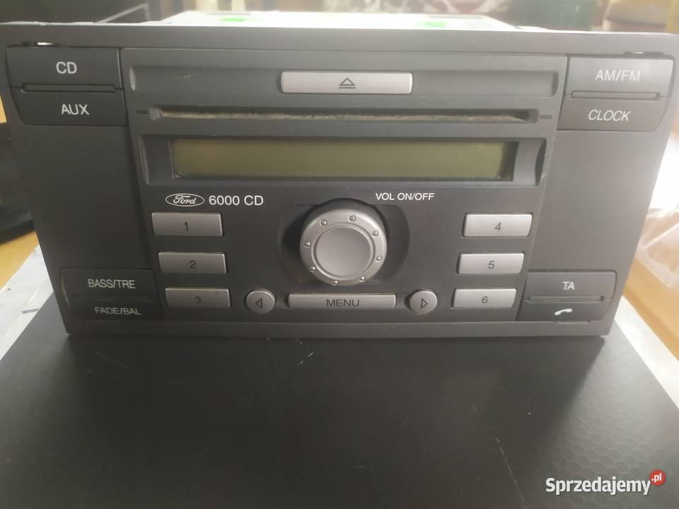 Sprzedam radio samochodowe do Ford Fiesta mk6 Gorzyczany