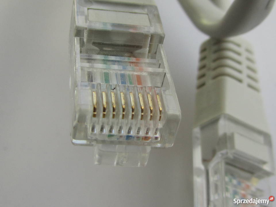 Kabel internetowy sieciowy 2 x 8P8C RJ45 12 m Olecko