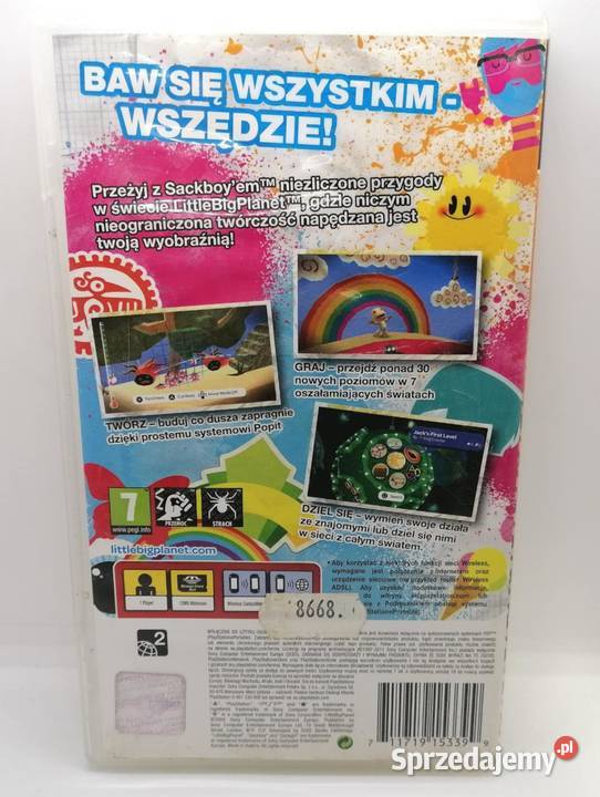 Gra na PSP LittleBigPlanet Sony PSP Elbląg sprzedam