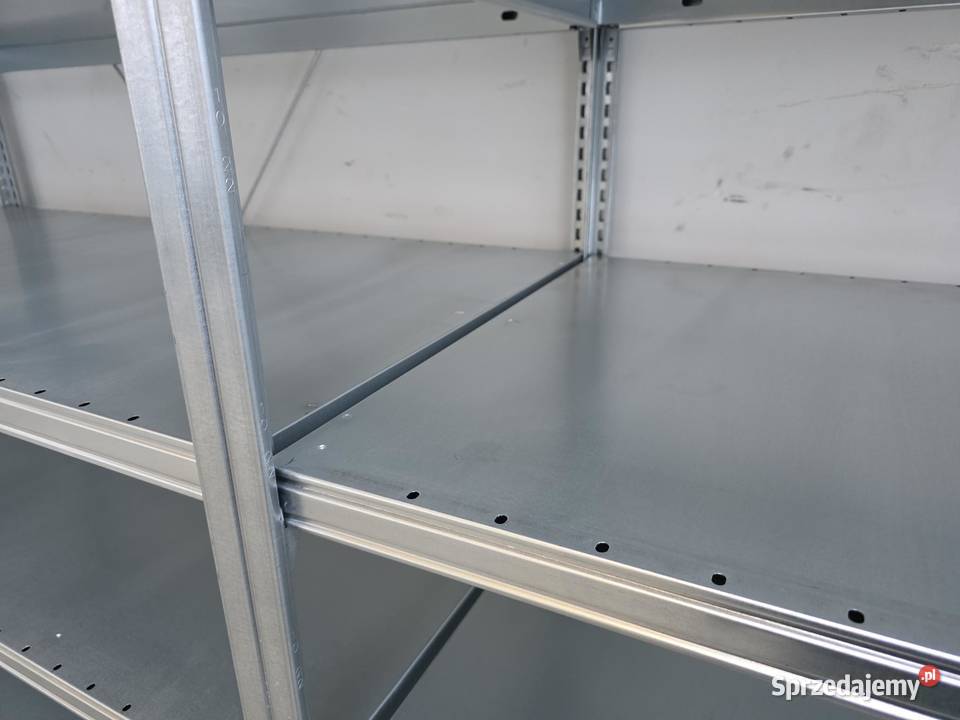 Regał Metalowy 62x220x40021p Magazynowy Ocynk Dzierżoniów