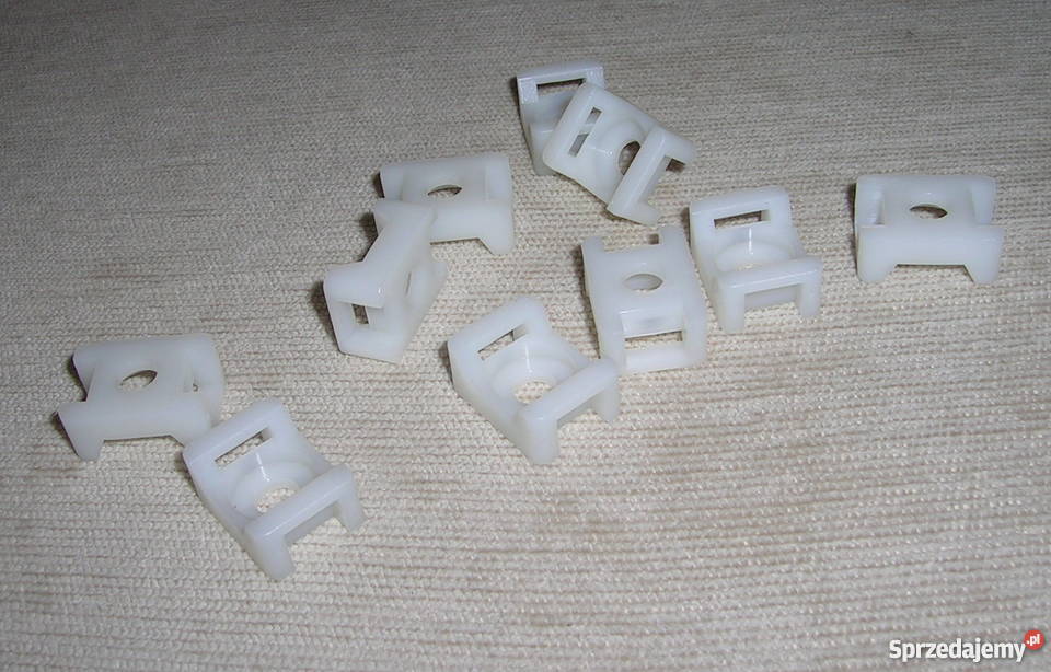 uchwyt gniazdo do opasek kablowych do 92mm 10 Części i akcesoria Wyszków sprzedam