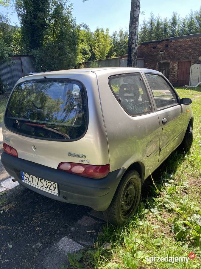 Seicento benzyna z gazem Sprawne można jeździć śląskie Sosnowiec sprzedam